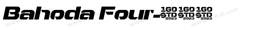 Bahoda Four字体转换